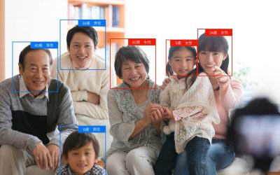 家族の顔認識技術